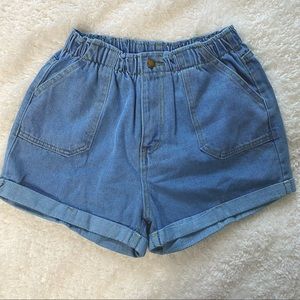 NWOT Shein Vintage Style High Waist Mom Shorts